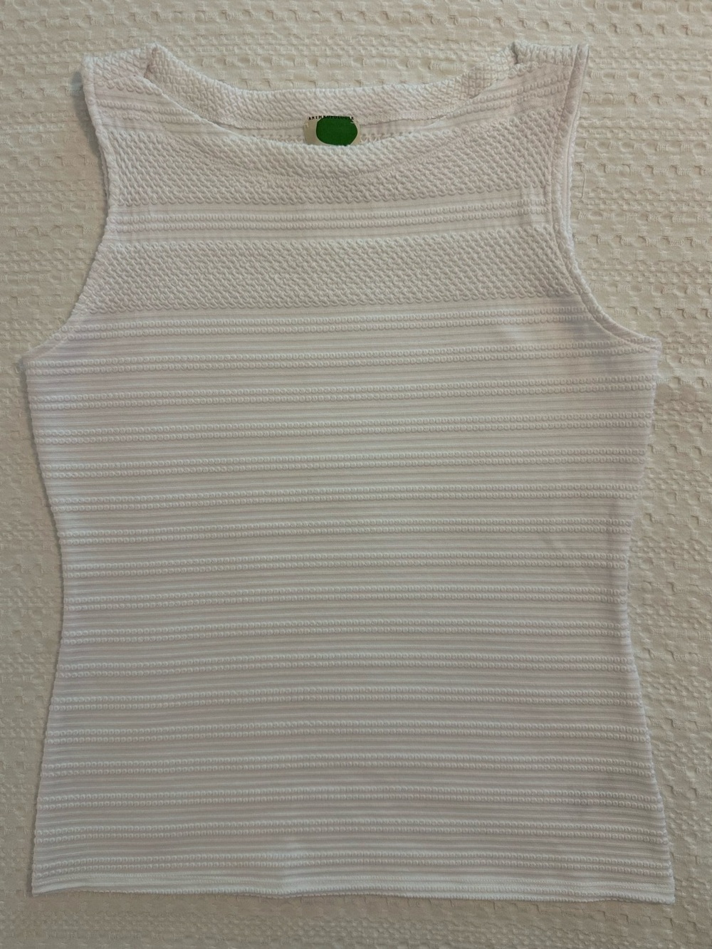 Anthropologie Textured Knit Sleeveless Top /Tank